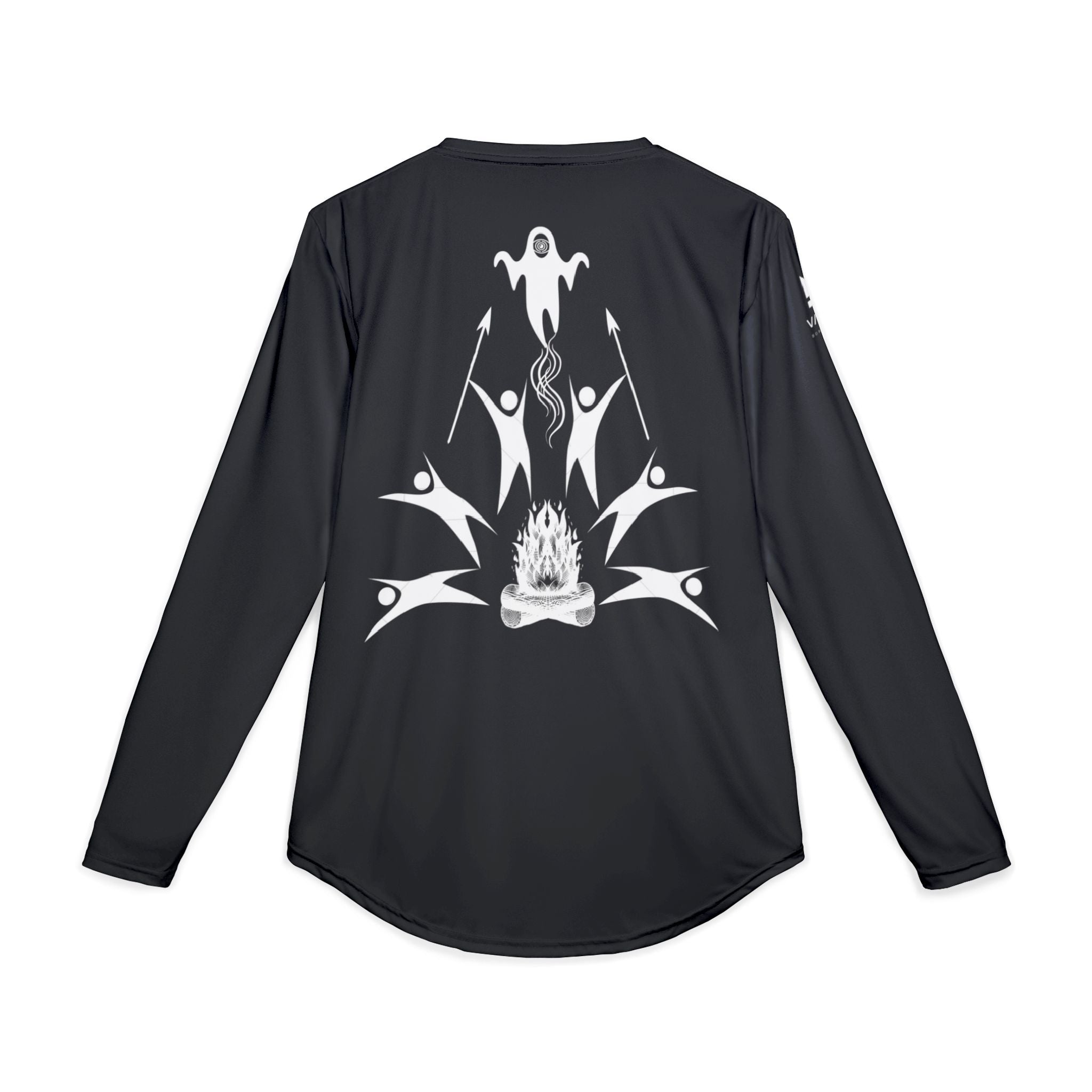 Men's Dance Around The Flame UV Protection Long Sleeve Shirt
