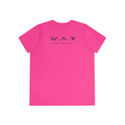 Women's W.A.R Black Logo Moisture Wicking  Tee