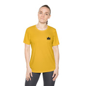 Women's W.A.R Black Logo Moisture Wicking  Tee