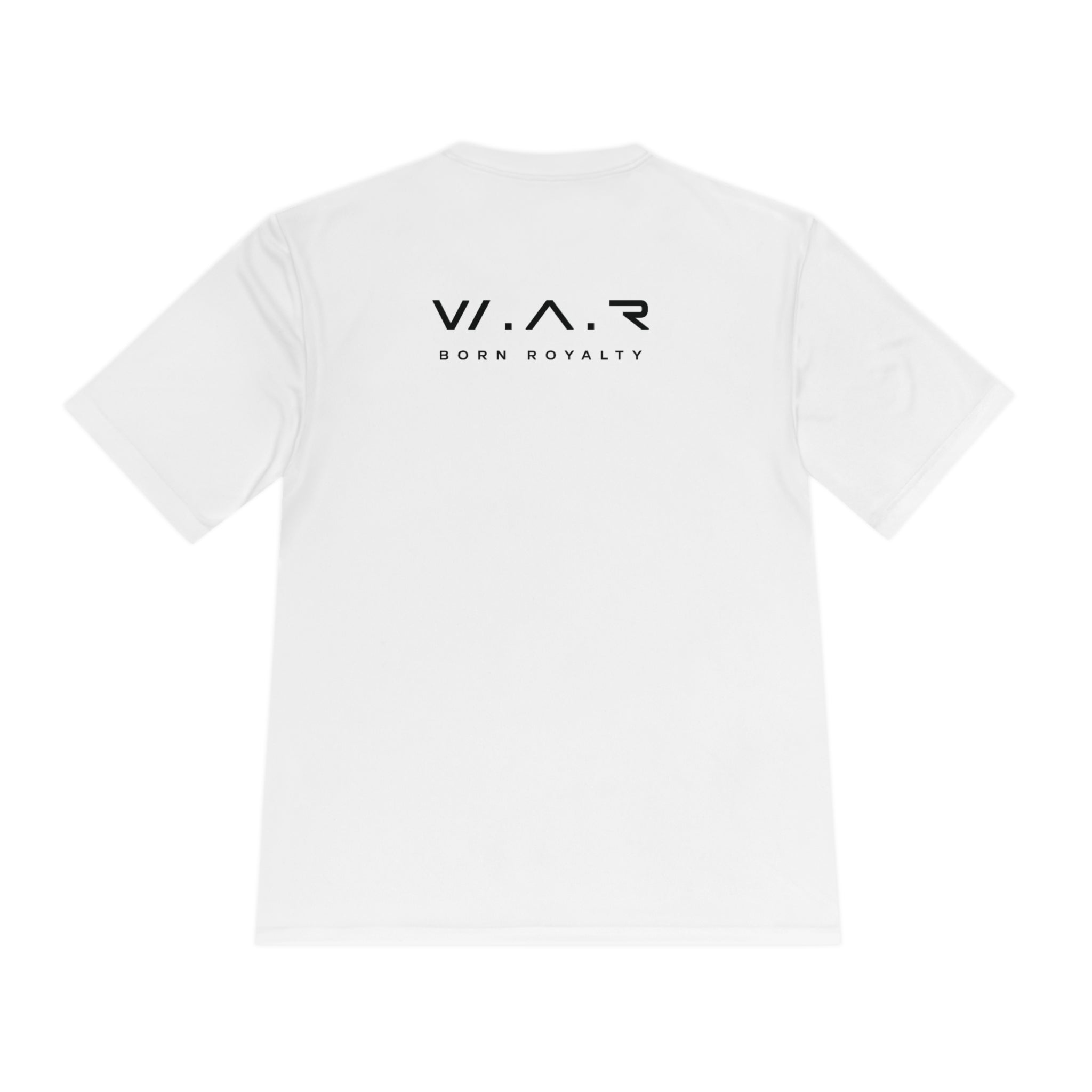 Men's W.A.R Black Logo Moisture Wicking Tee