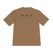 Men's W.A.R Black Logo Moisture Wicking Tee