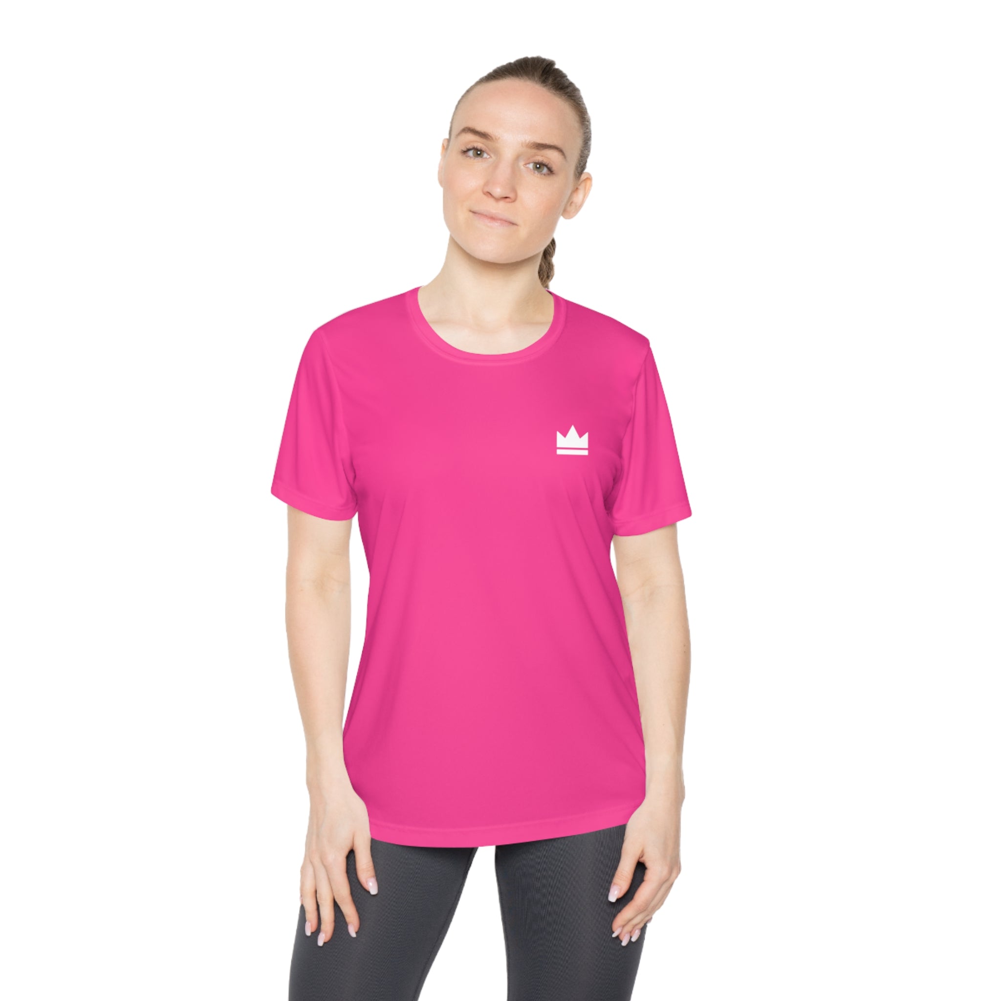 Women's W.A.R White Logo Moisture Wicking Tee