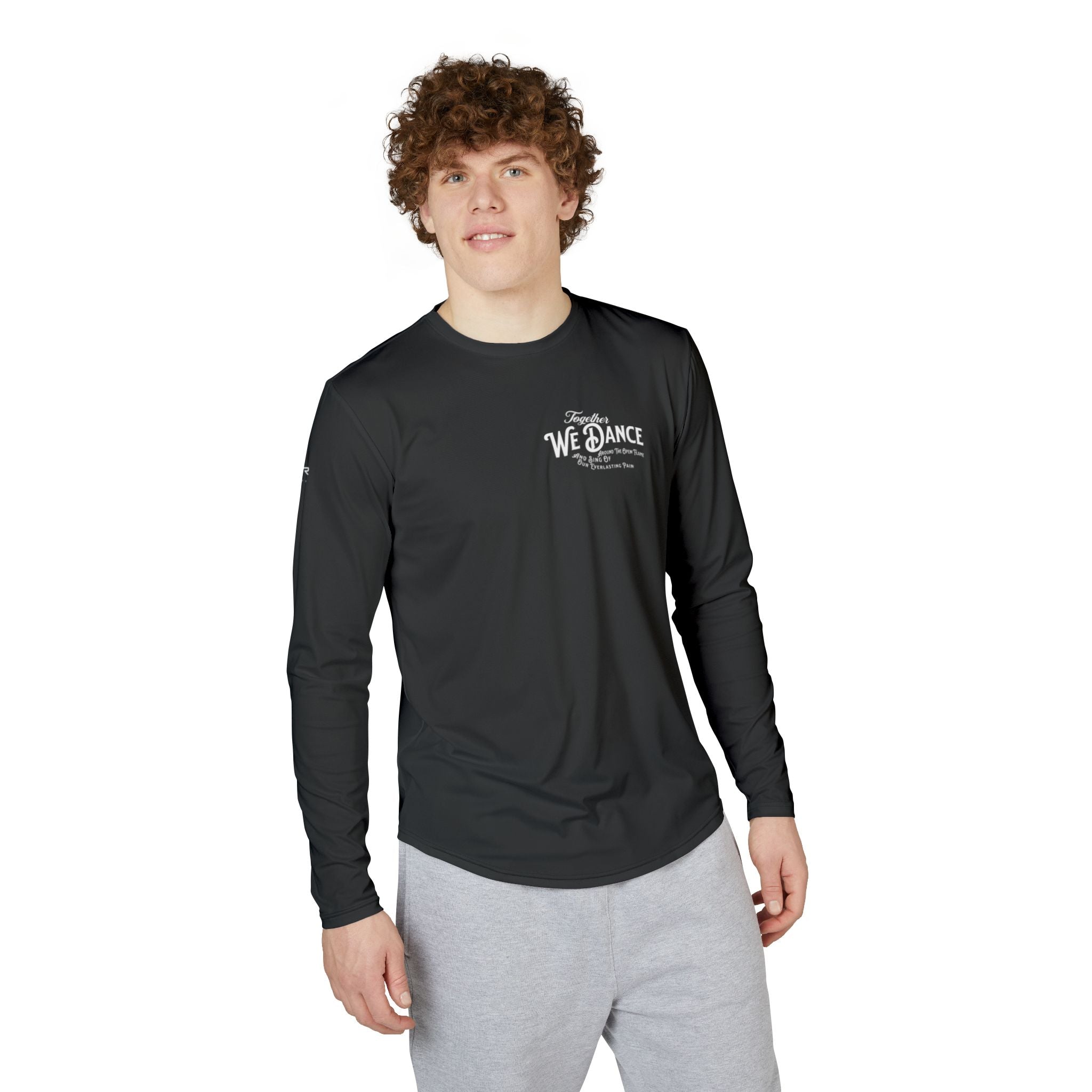 Men's Dance Around The Flame UV Protection Long Sleeve Shirt