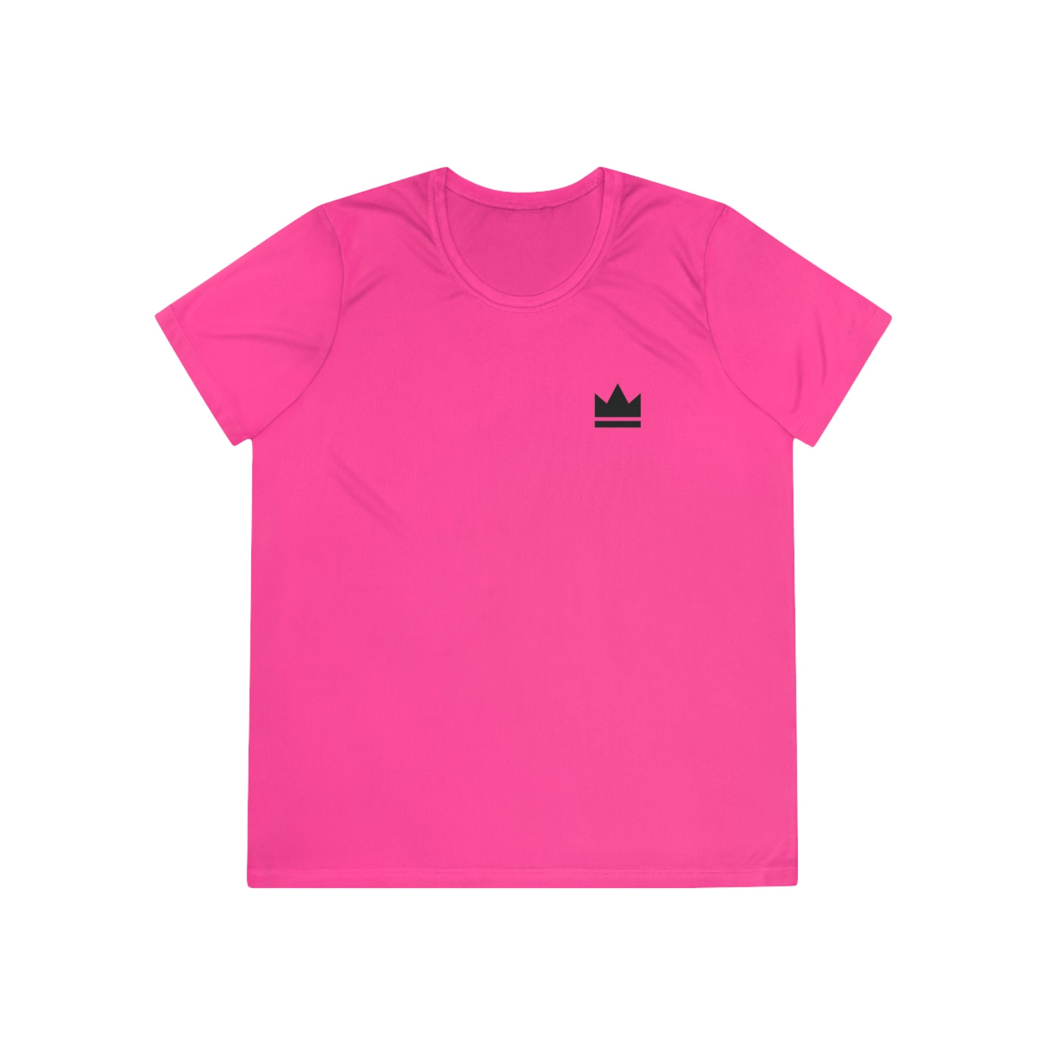 Women's W.A.R Black Logo Moisture Wicking  Tee