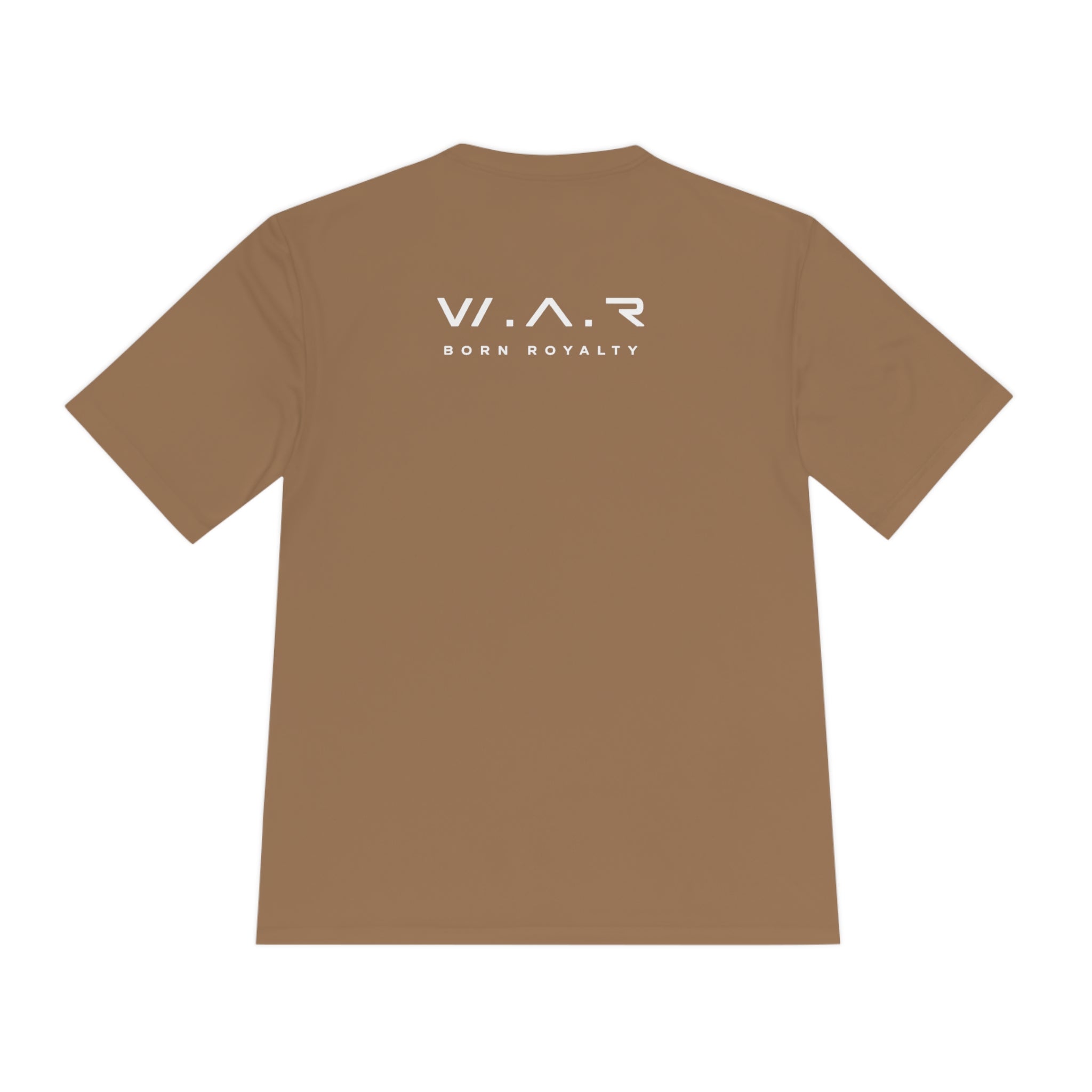 Men's W.A.R White Logo Moisture Wicking Tee