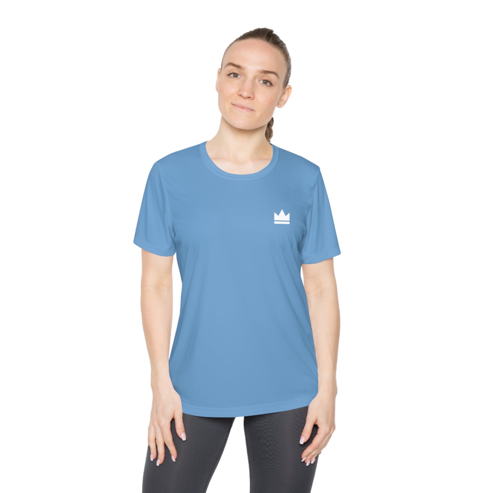 Women's W.A.R White Logo Moisture Wicking Tee