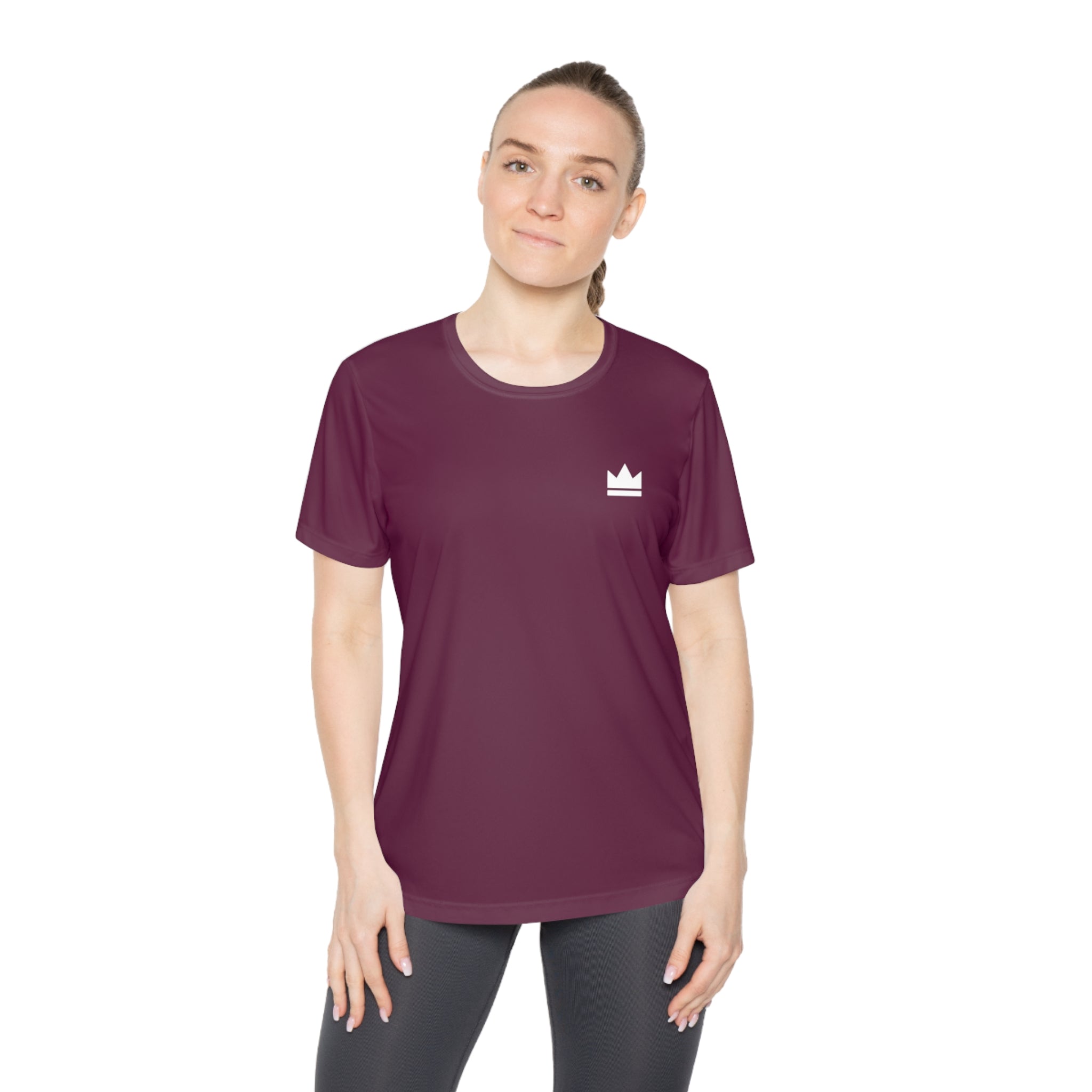 Women's W.A.R White Logo Moisture Wicking Tee