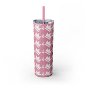 Skinny W.A.R Tumbler with Straw, 20oz